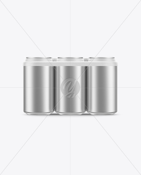 Download Pack With 24 Metallic Aluminium Cans Psd Mockup Yellowimages