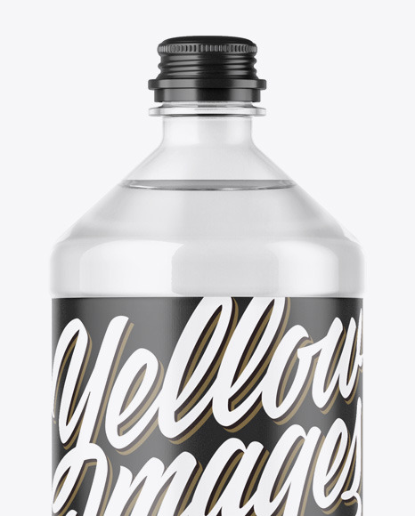 Water Bottle Mockup PSD #2