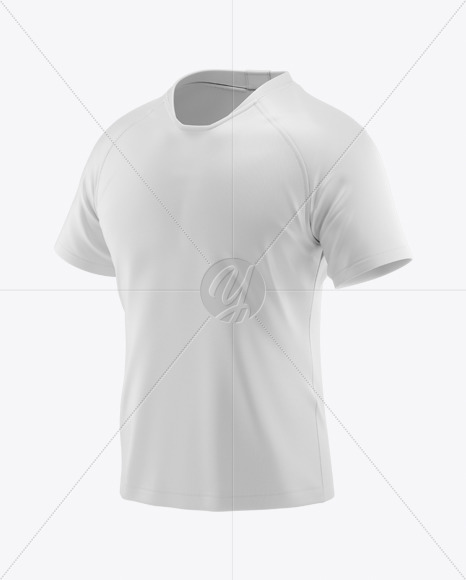 Download T Shirt Soccer Mockup Side View In Apparel Mockups On Yellow Images Object Mockups PSD Mockup Templates