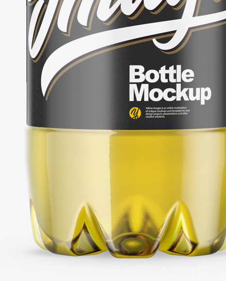 Oil Bottle Mockup PSD #1