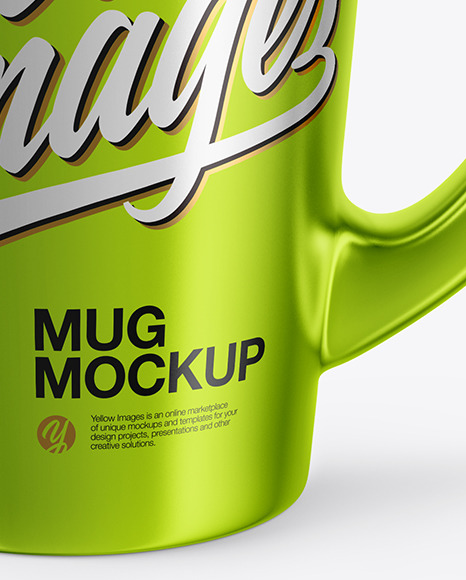 Metallized Mug Mockup