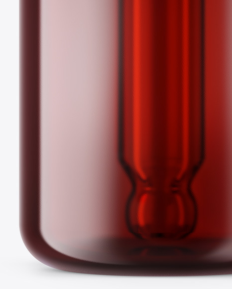 Download 50ml Frosted Red Glass Dropper Bottle Yellowimages