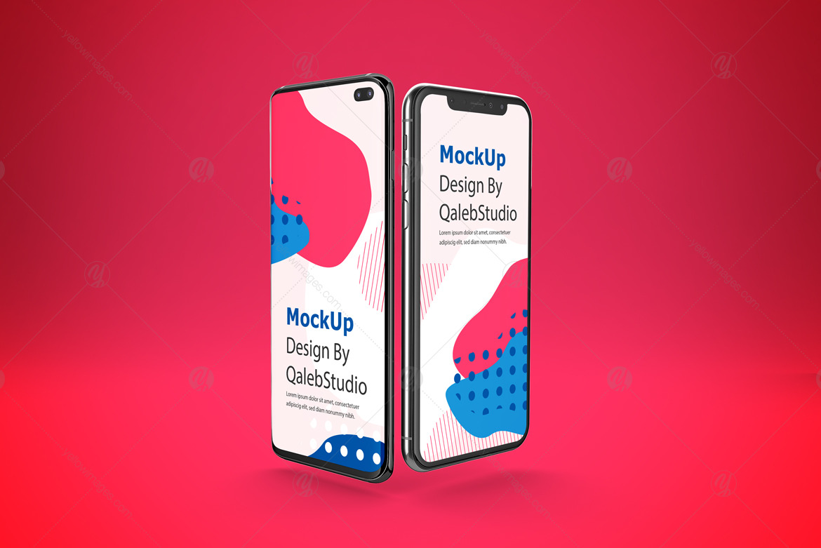 Download Android Phone Mockups Yellowimages