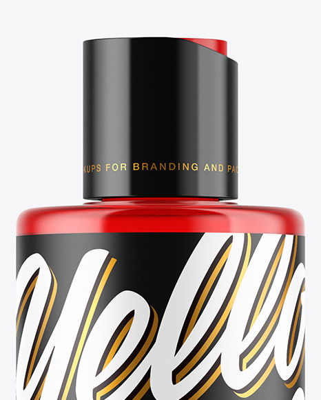 Plastic Bottle Mockup PSD #2