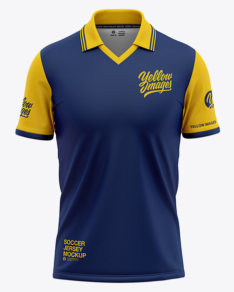 blue and yellow cricket jersey