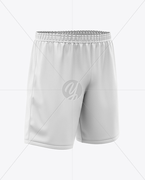 Download Men S Soccer Shorts Mockup Back View In Apparel Mockups On Yellow Images Object Mockups