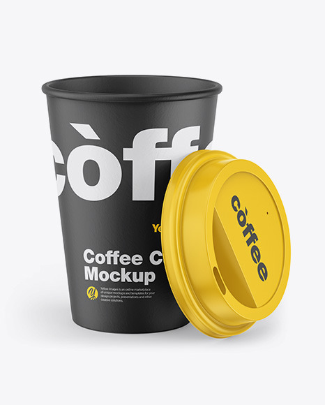 Paper Coffee Cup Mockup PSD #1