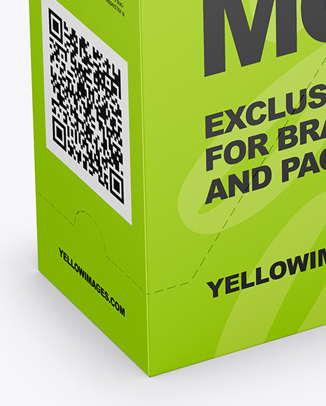 Paper Box Mockup PSD #2