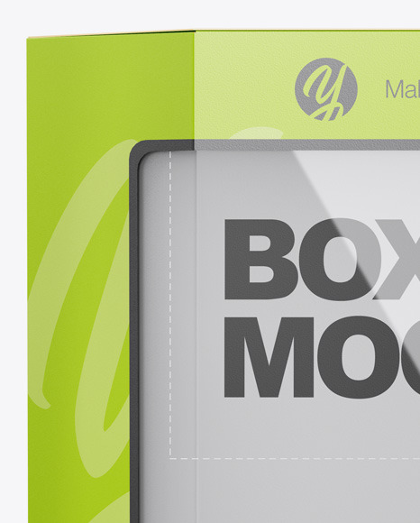 Paper Box Mockup PSD #1