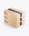 Kraft Boxes Mockup
