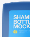 Shampoo Matte Bottle Mockup