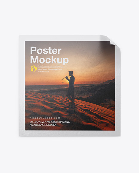 Download Mock Up Free Poster Yellowimages