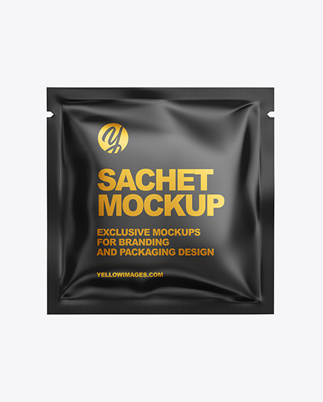 Download Matte Sachet Mockup In Sachet Mockups On Yellow Images Object Mockups Yellowimages Mockups