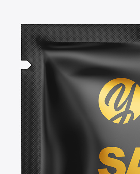 Matte Sachet Mockup