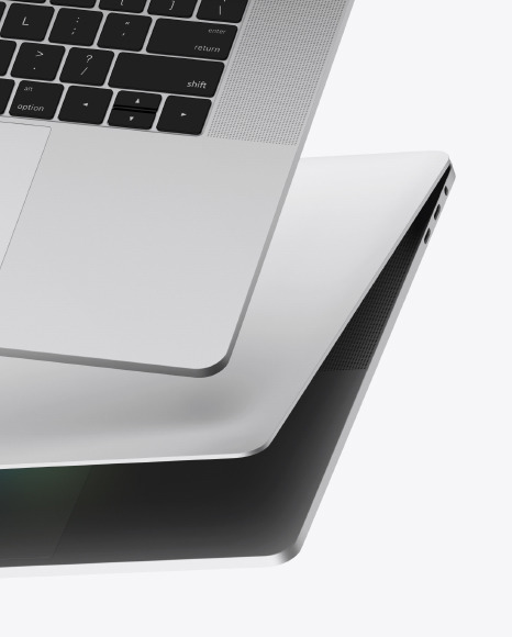 Two Macbooks Mockup