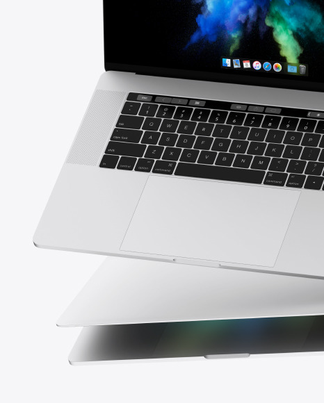 Two Macbooks Mockup