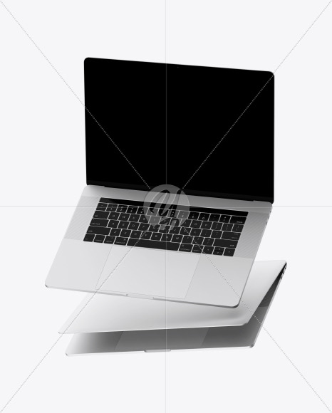 Two Macbooks Mockup