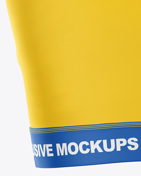 Download Women S Fitness Kit Mockup Back View In Apparel Mockups On Yellow Images Object Mockups