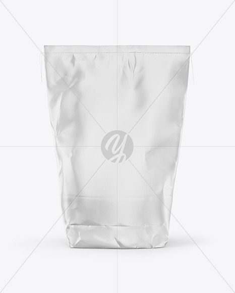 Download Frosted Bag With Potato Chips Psd Mockup Yellowimages