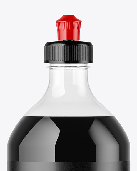 Download Download Glossy Plastic Bottle With Squeeze Cap Mockup ...