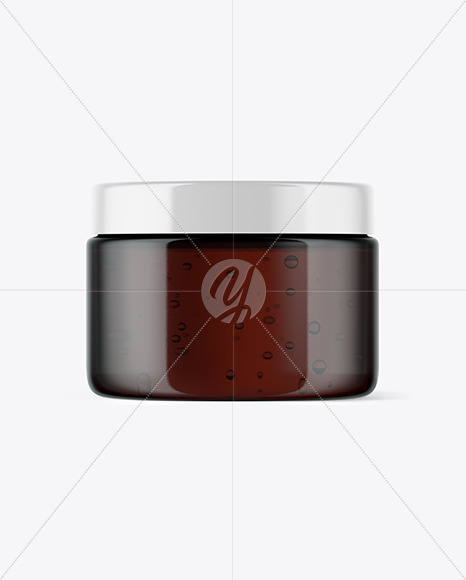 Download Amber Jar With Gel Mockup In Jar Mockups On Yellow Images Object Mockups Yellowimages Mockups