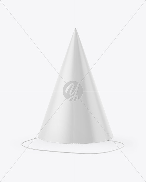 Download Party Hat Mockup In Object Mockups On Yellow Images Object Mockups PSD Mockup Templates