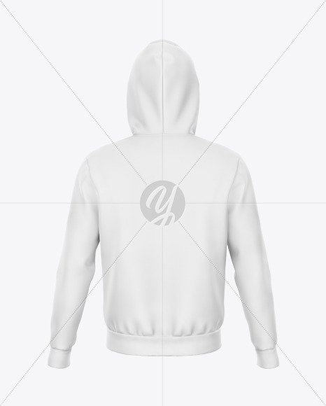 Download Hoodie Mockup Back View In Apparel Mockups On Yellow Images Object Mockups PSD Mockup Templates