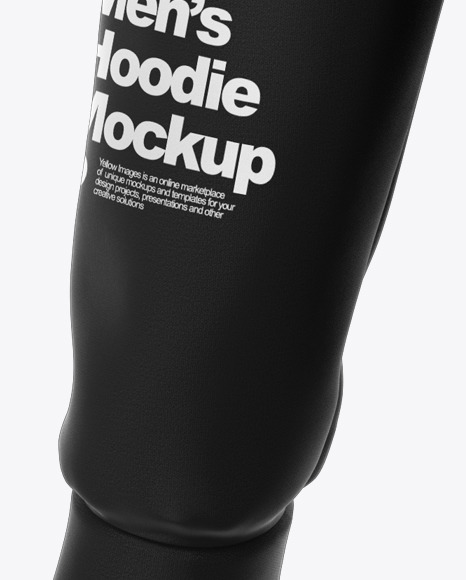 Hoodie Mockup   Back View PSD #1