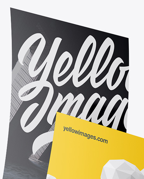 Download Free Mockup Flyer Yellowimages