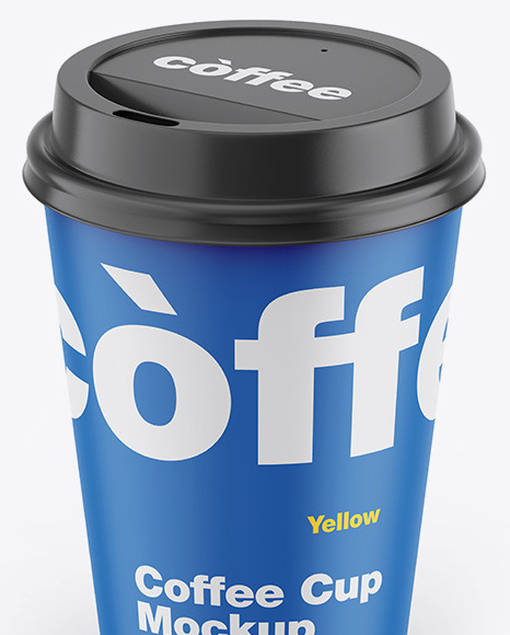 Matte Coffee Cup Mockup PSD #5