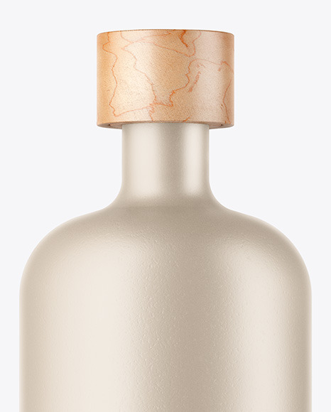 Matte Ceramic Bottle Mockup