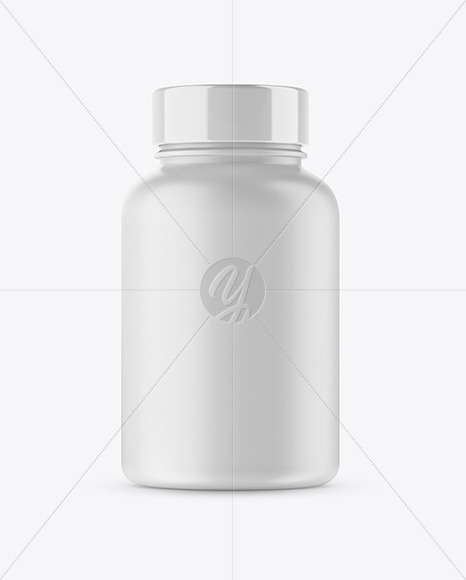 Matte Pills Bottle Mockup PSD #3