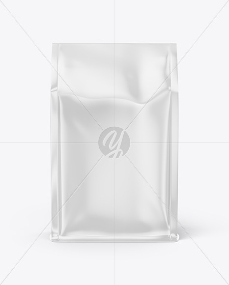 Download Glossy Coffee Bag Mockup In Bag Sack Mockups On Yellow Images Object Mockups