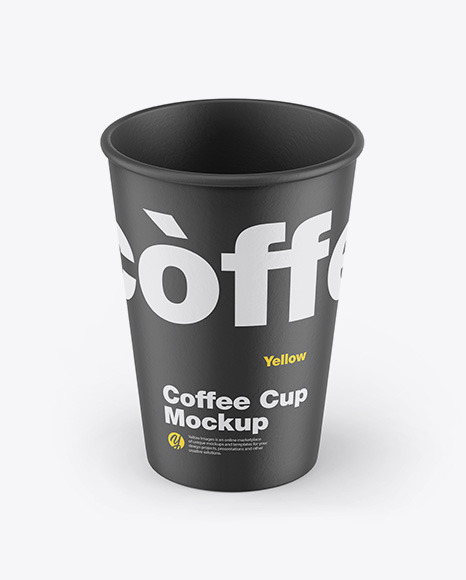 Paper Coffee Cup Mockup PSD #4