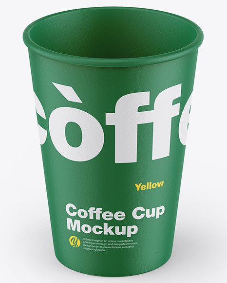 Paper Coffee Cup Mockup PSD #5