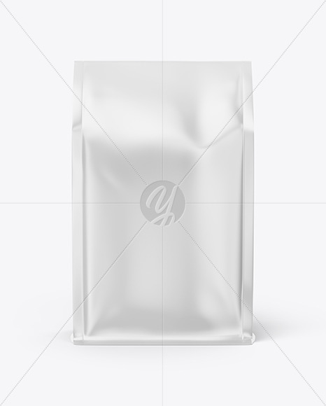 Download Matte Stand Up Bag Mockup In Bag Sack Mockups On Yellow Images Object Mockups