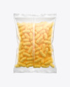Matte Bag With Corn Sticks Mockup