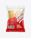 Matte Bag With Corn Sticks Mockup