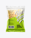 Matte Bag With Corn Sticks Mockup