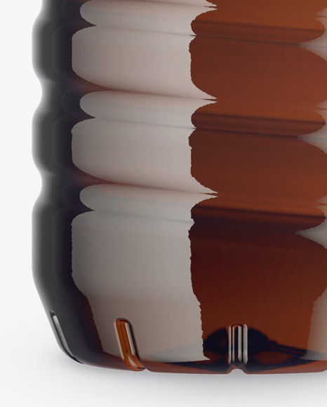 Amber Bottle Mockup PSD #6
