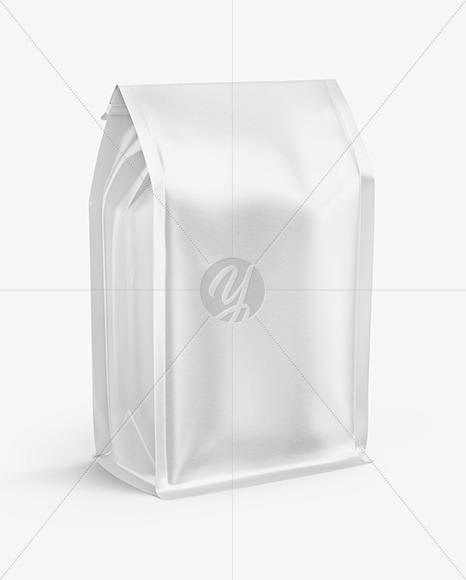 Download Textured Bag Mockup Half Side View High Angle Shot In Bag Sack Mockups On Yellow Images Object Mockups