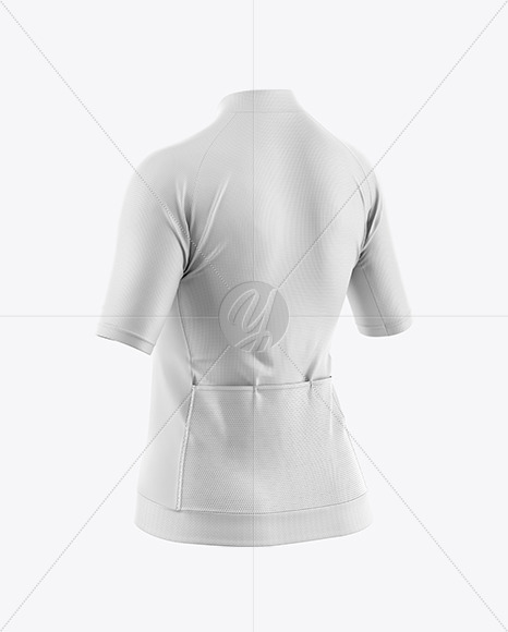 Women S Cycling Jersey Mockup In Apparel Mockups On Yellow Images Object Mockups