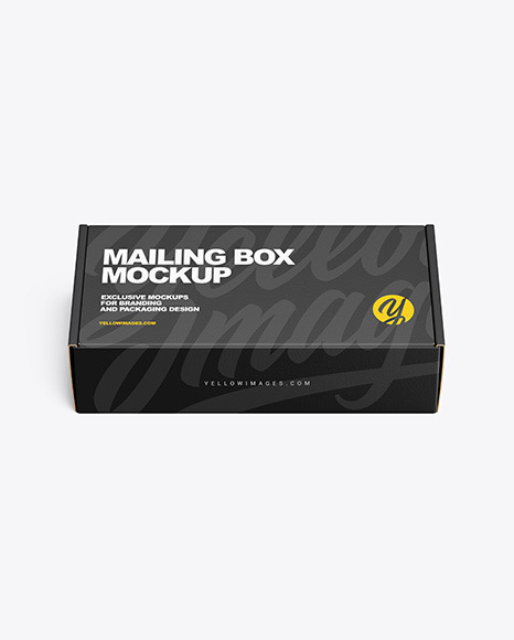 Paper Box Mockup PSD #2