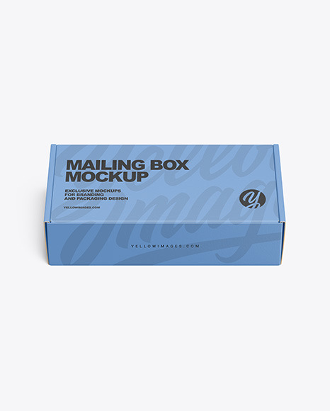 Download Paper Box Mockup In Box Mockups On Yellow Images Object Mockups