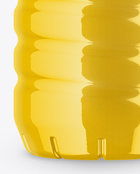 Glossy Drink Bottle Mockup PSD #6