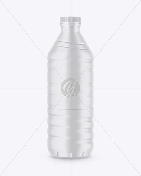 Matte Drink Bottle Mockup