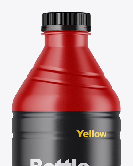 Download Matte Drink Bottle Mockup in Bottle Mockups on Yellow Images Object Mockups