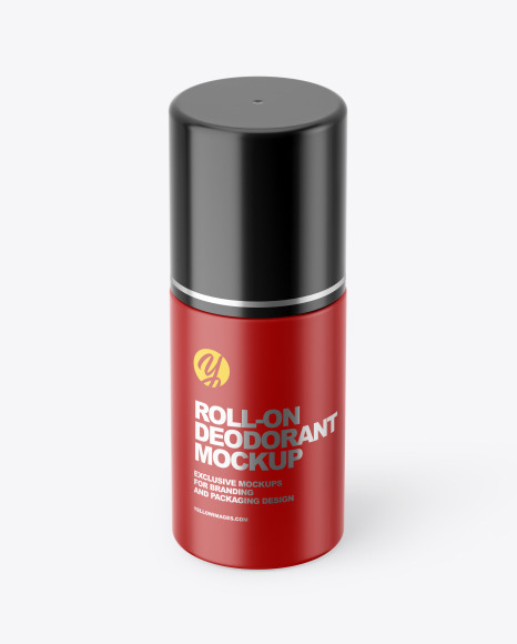 Download Closed Roll On Deodorant Mockup Designs Zone Yellowimages Mockups