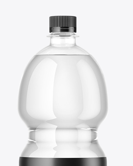 Pet Water Bottle Mockup In Bottle Mockups On Yellow Images Object Mockups