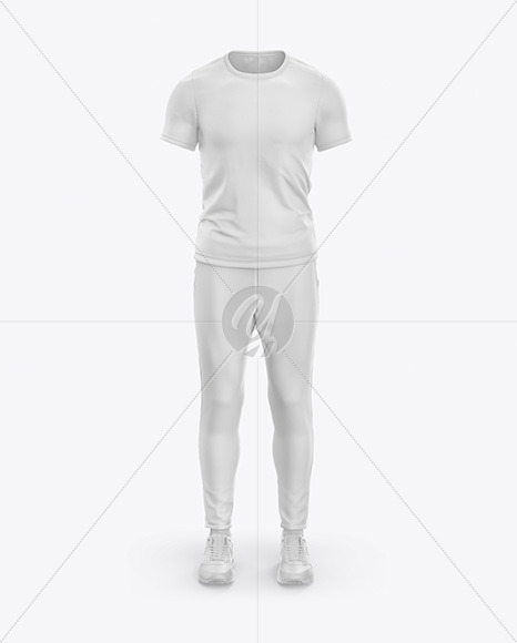 Melange Men S T Shirt Mockup In Apparel Mockups On Yellow Images Object Mockups